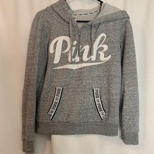 PINK Quarter Zip Hoode
